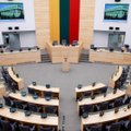 Parlamentarai rinksis į paskutinį šiais metais plenarinį posėdį