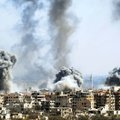 Sirijoje karo lėktuvai smogė sukilėlių pozicijoms Idlibe