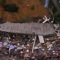 Taivane nuošliauža sugriovė baldų sandėlį