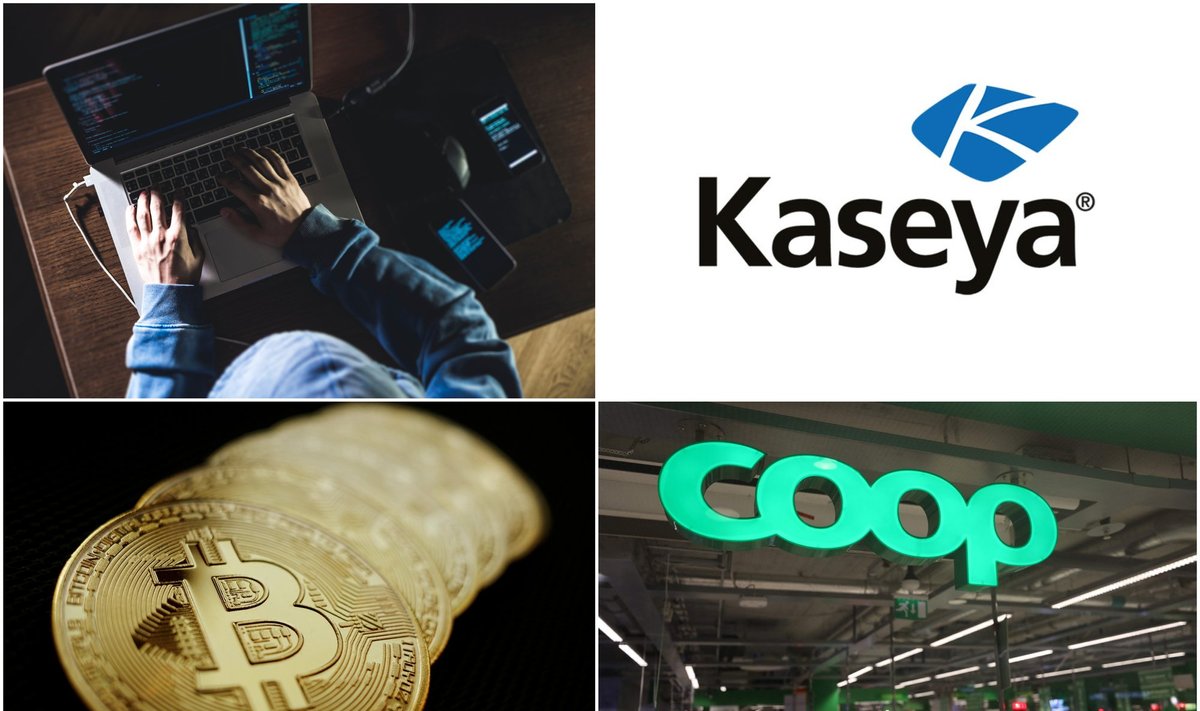 Kibernetinė ataka prieš Kaseya, dėl kurios neveikė dalis Coop tinklo parduotuvių. Reuters/Shutterstock nuotr.