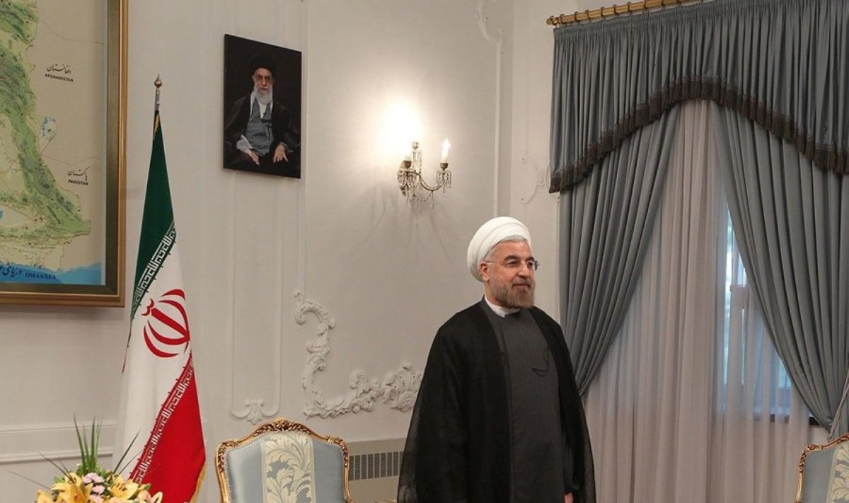 Irano prezidentas Hassanas Rowhani