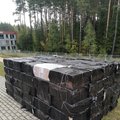 Kontrabandinės cigaretės buvo paslėptos po trąšomis, traukiniu vežamomis iš Baltarusijos