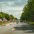 Dar vienas išbandymas panevėžiečiams: remontuojamoje Klaipėdos gatvėje eismas keliasi į kitą pusę