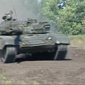 Prorusiški separatistai Ukrainos rytuose surengė tankų biatlono varžybas