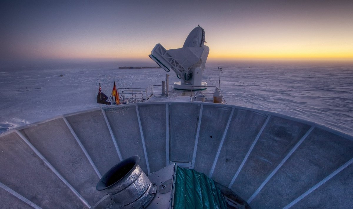 BICEP2 teleskopas Pietų ašigalyje