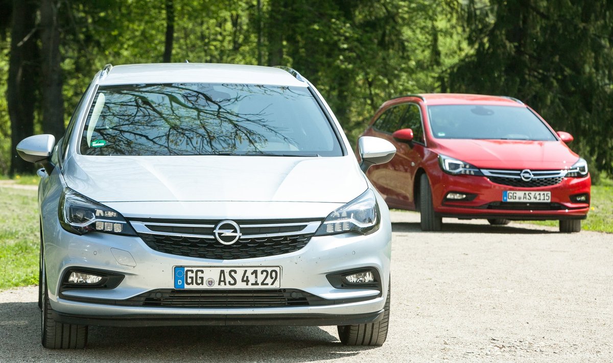 "Opel Astra" universalas