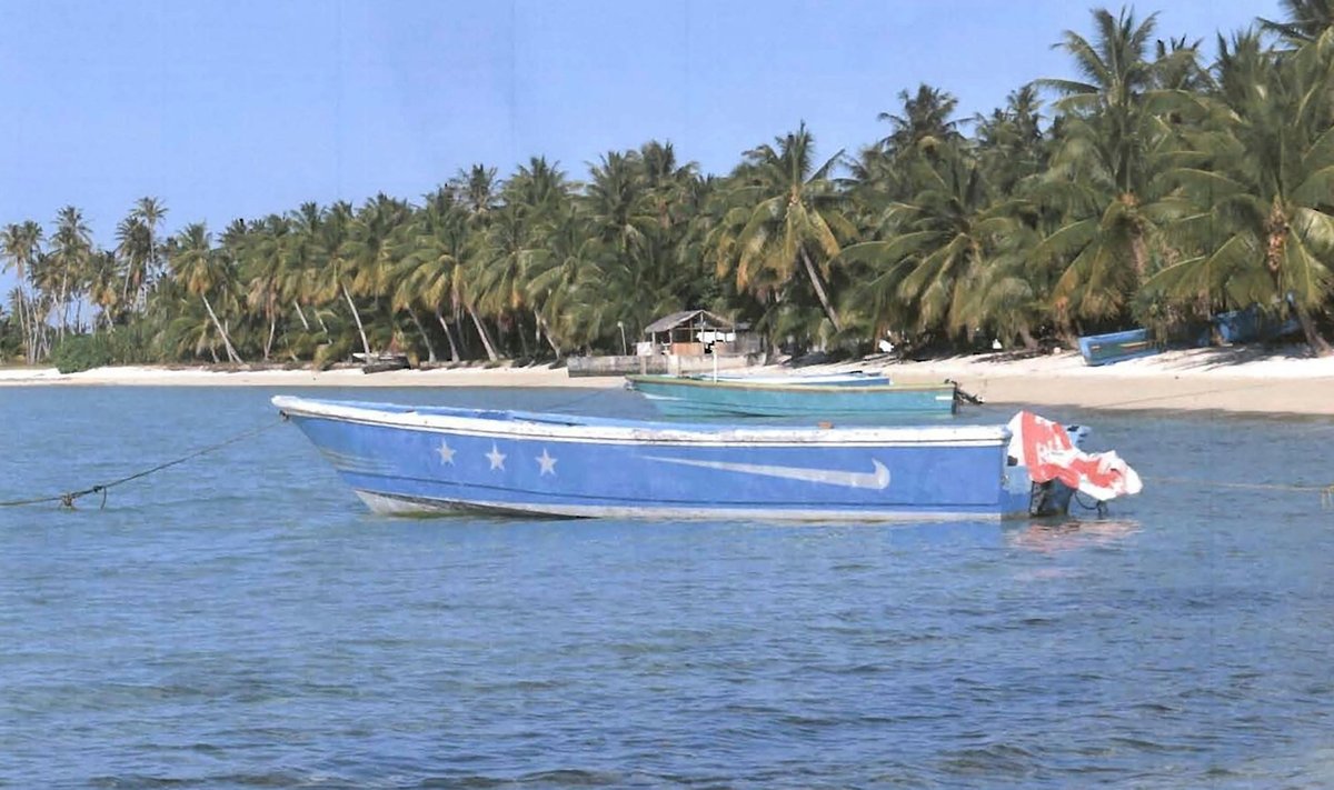 Į Maršalo Salas atplaukė kokaino prikrautas „laivas vaiduoklis“