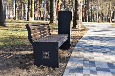 Atnaujintas parkas Varėnoje