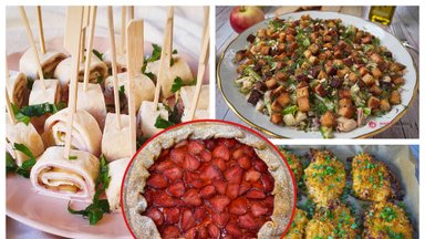 11 Kristinos receptų Naujųjų stalui – bus ir užkandžių, ir karštų patiekalų, ir desertų