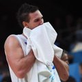 Nesusitvardė: italų NBA žvaigždė kumščiu trenkė varžovui į veidą