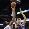 „Knicks“ planuoja leisti K. Porzingį į starto penketą