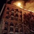 Milžiniškas gaisras Maskvoje