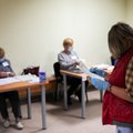 Rinkėjų apklausa Nemenčinės rinkiminėje apygardoje, kur balsavo premjeras Skvernelis