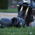 Alytaus rajone motociklas susidūrė su briedžiu, sužeista moteris