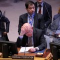 Supykęs Rusijos atstovas JT išskubėjo iš salės