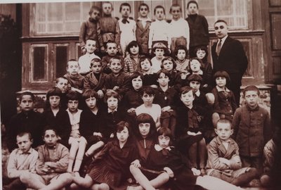 Žydų mokyklos mokiniai, 1930 m.