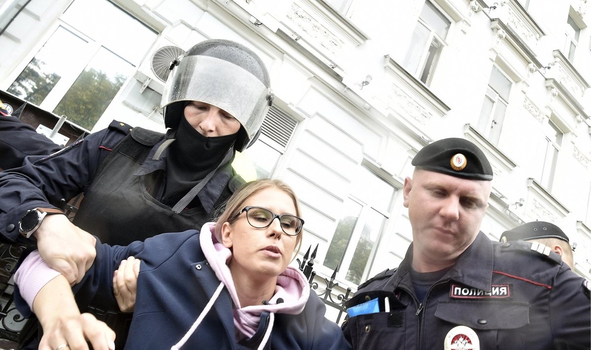 Maskvoje sulaikyta Liubovė Sobol