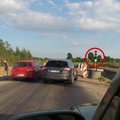 Kauno rajone – pritrenkiantis vairuotojų įžūlumas