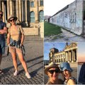 Viktorija Mauručaitė su šeima keltu keliavo iki Vokietijos: prie Berlyno sienos kūnu perėjo šiurpas