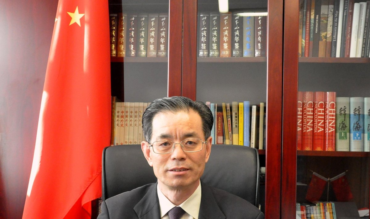 H. E. Mr. Wei Ruixing, Chinese Ambassador to Lithuania, 