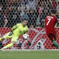Portugalijos rinktinė po baudinių serijos prasibrovė į Euro 2016 pusfinalį