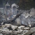 Kalifornijos gaisrų suniokotų vietovių vaizdai šiurpina