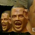Japonijoje gaminamos Baracko Obamos kaukės