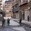 Sirijos sukilėliai Hamoje numušė karo lėktuvą, praneša aktyvistai