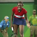 V. Williams suklupo jau pirmame Rio olimpiados teniso turnyro rate