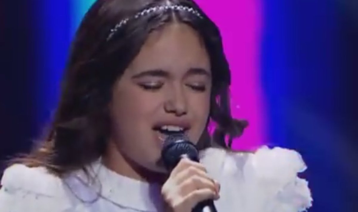 "Vaikų Eurovizijos" nugalėtoja Maltos atstovė Gaia Cauchi