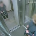 Vilniaus lifte užfiksavo šlykštų moters poelgį