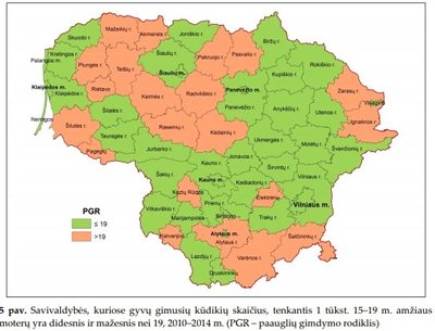 „Gimdymo paauglystėje raida ir teritorinė diferenciacija Lietuvoje“ (V. Tretjakovos nuotr.)