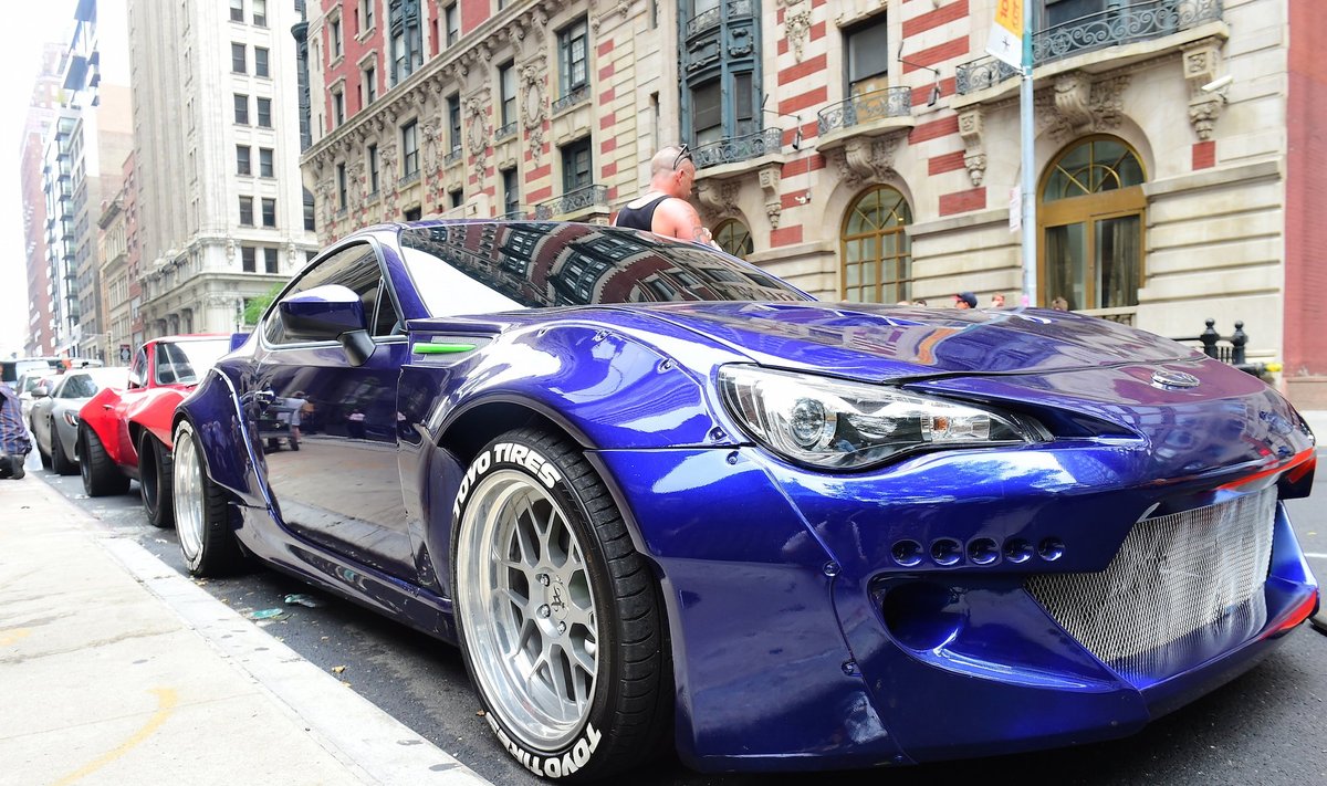 Niujorko gatvėse filmuojama 8 "Greiti ir įsiutę" dalis