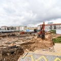 Statybos Vilniuje: vietoje degalinės dygsta naujas verslo centras