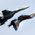 Praėjusią savaitę naikintuvai penkiskart lydėjo rusų karinius orlaivius