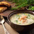 Lašišos sriuba su grietinėle – vienas malonumas valgyti