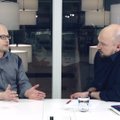 „Boso valanda su S. Jovaišu“: DELFI TV vadovas G. Oganauskas apie tai, kaip keičiasi medijų verslas