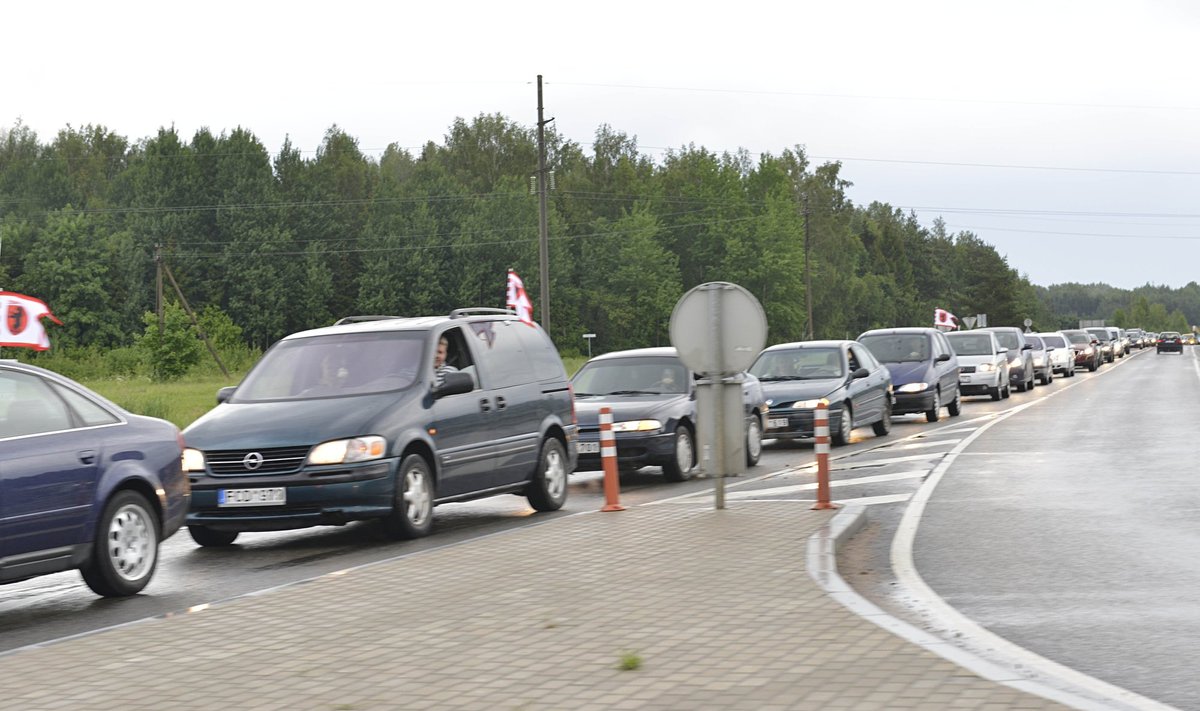 Orlen Lietuva darbuotojų protesto akcija