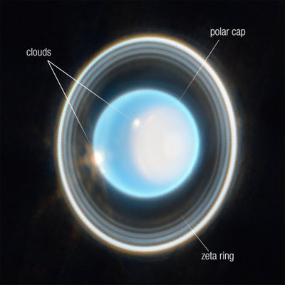 Uranas NASA/ESA/CSA nuotr.