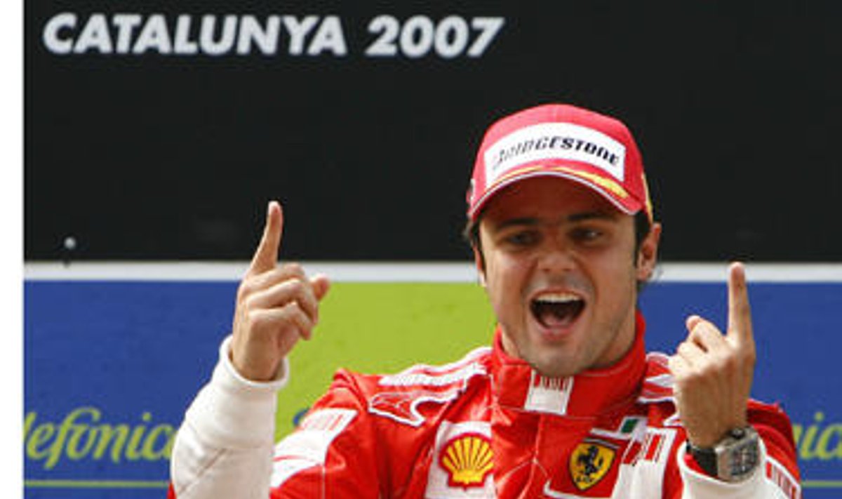 Felipe Massa ("Ferrari") laimėjo Ispanijos GP
