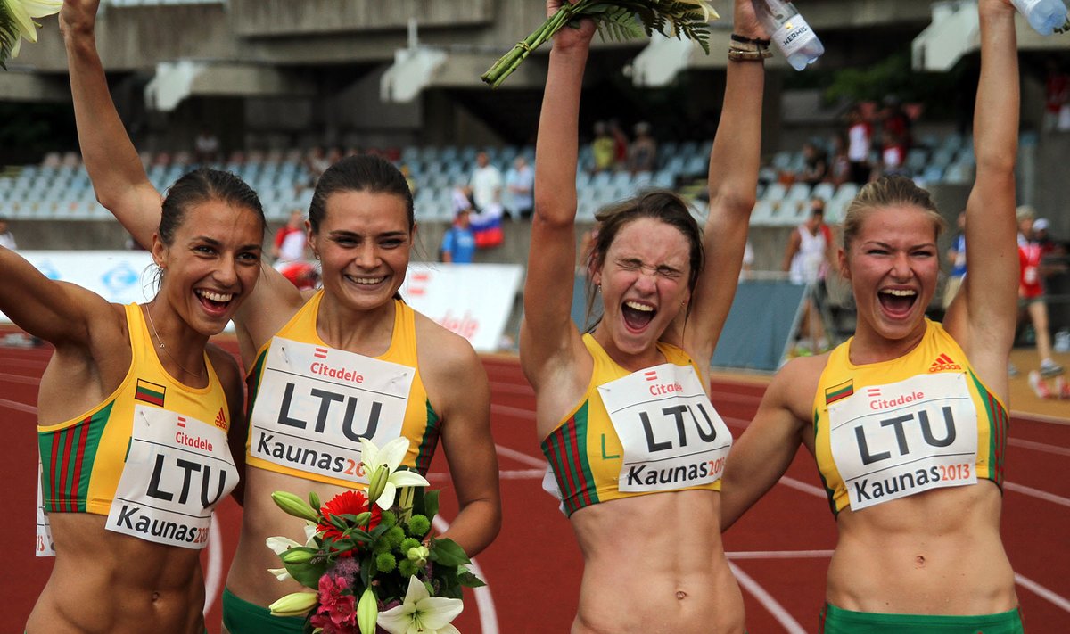 Lietuvos moterų 4x400 m komanda