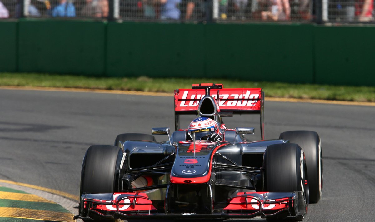 Jensonas Buttonas su "McLaren Mercedes"        