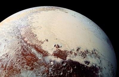 Zondo "New Horizons" nufotografuotas Plutonas