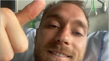 "Чувствую себя хорошо": Кристиан Эриксен опубликовал селфи из больницы