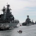Rusija Juodojoje jūroje laiko du raketnešius, jų bendra salvė – 12 raketų „Kalibr“