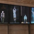 Londono katedroje vietoje altoriaus - vaizdo instaliacija „Kankiniai“