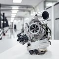 „Mercedes-Benz“ parodė naują turbiną su keista detale: kodėl prireikė elektrinio variklio?
