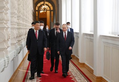  Xi Jinpingas, Vladimiras Putinas