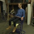Dinaminė darbo kėdė paverčia kūną kompiuterio pele