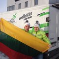 Į Europos ralio čempionatą Lietuviai išvyko nusiteikę patriotiškai